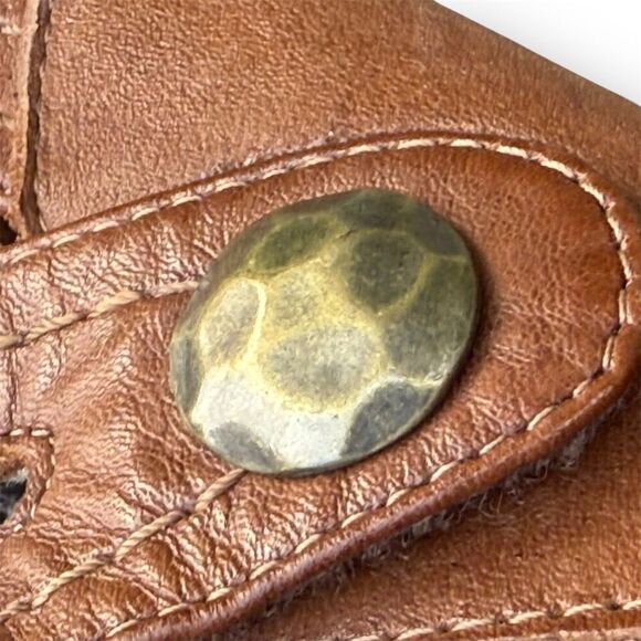 Clarks Women's Mary Jane Flats Brown Leather Size 9W Cushioned Insole Casual - Picture 10 of 13